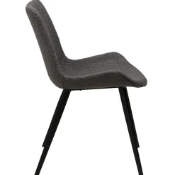 Hype Stol Stone Bouclé, Black
