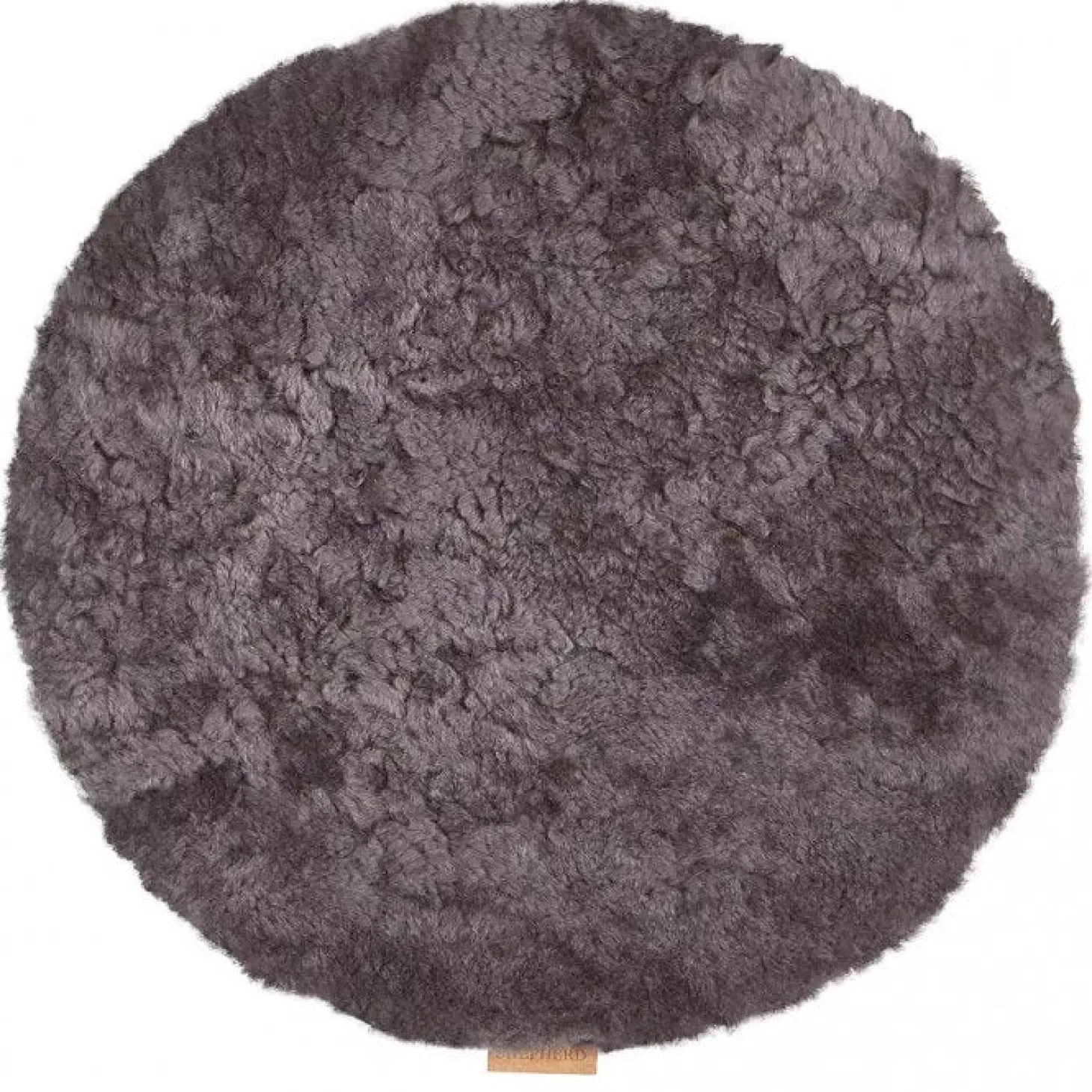 Ida stolsdyna (ej vadderad) 36 cm rund / Carbon