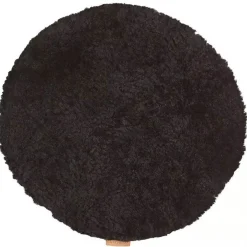 Ida stolsdyna (ej vadderad) 36 cm rund / Svart