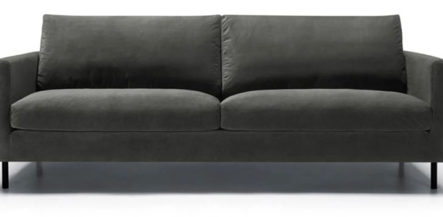 Impulse 3-sits Soffa Lux Classic Velvet Grey