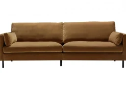 Impulse 4-sits Soffa Lux Classic Velvet Teddy Brown
