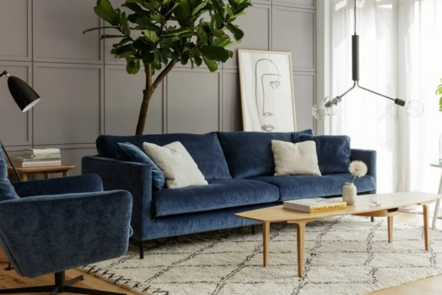 Impulse 4-sits Soffa Lux Elyot Grey