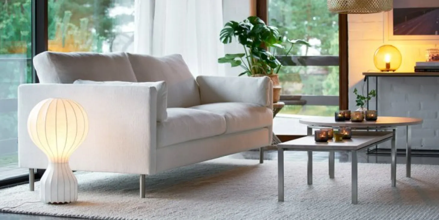 Impulse 3-sits Soffa Lux King Light Grey