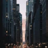 In the City Tavla 80x120cm