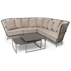 Jet Set Hörnsoffa Beige