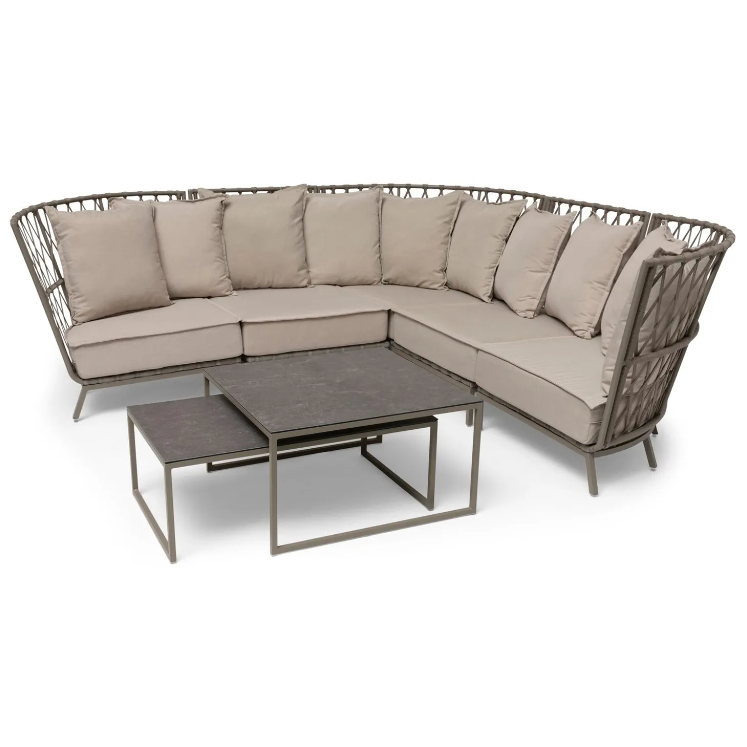 Jet Set Hörnsoffa Beige