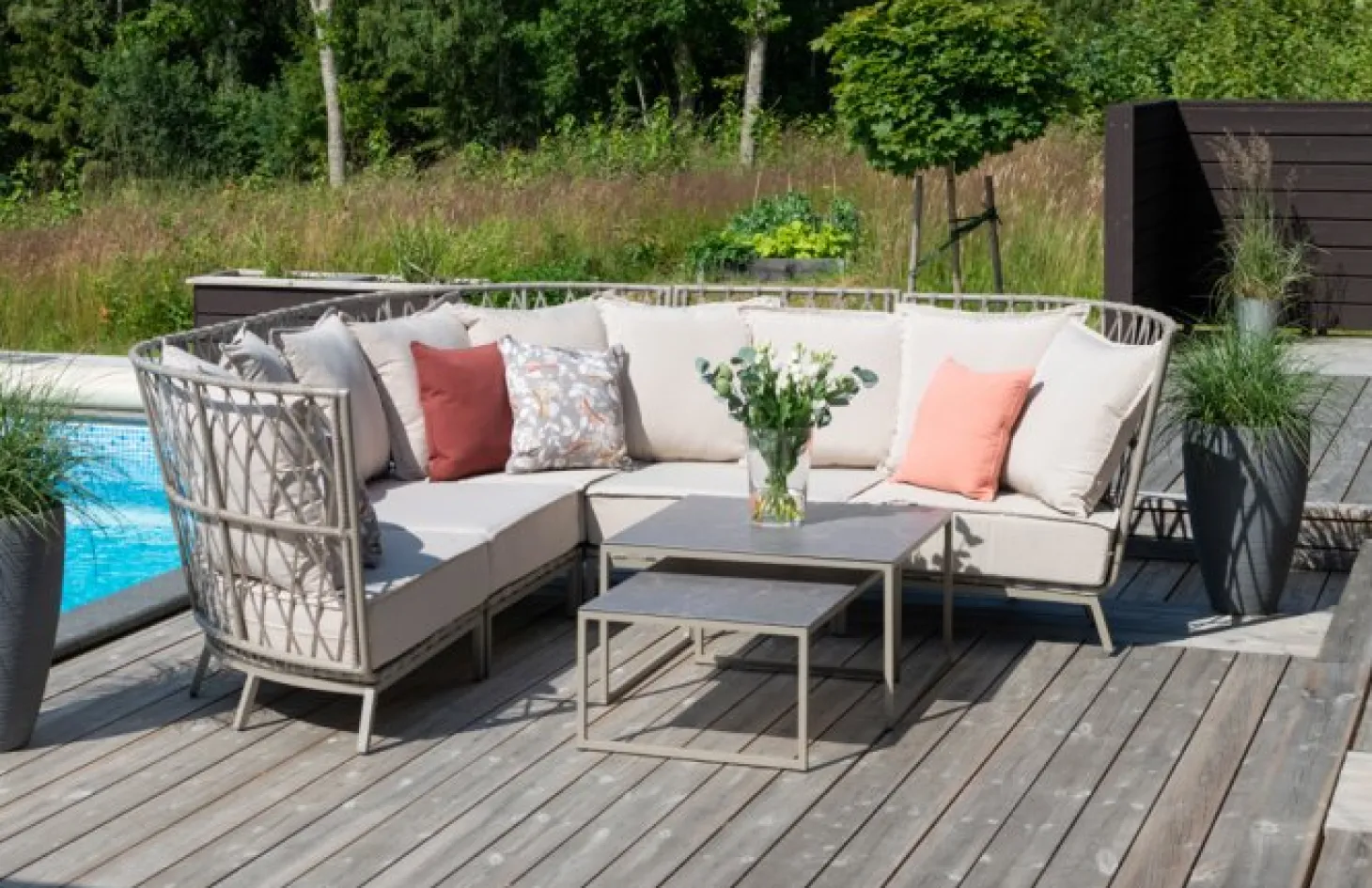 Jet Set Mittdel Beige