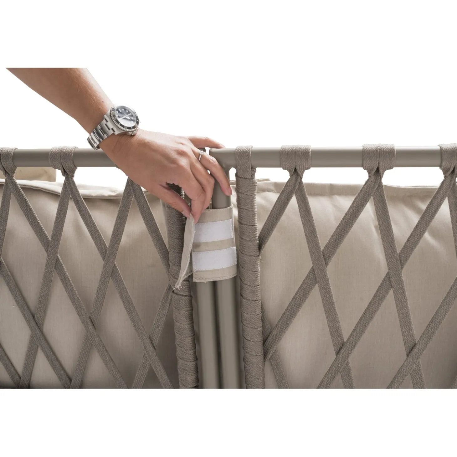 Jet Set 3-Sits Loungesoffa Beige