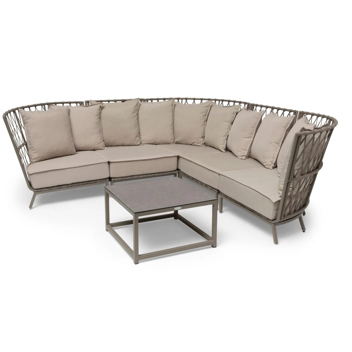 Jet Set Utesoffbord 70 x 70 cm Beige