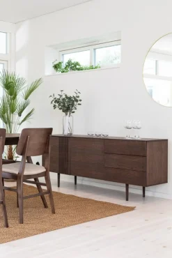 Joel Sideboard 180 cm Rökbetsad Ek