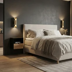 Joliet Sängbord 30x25 cm Bambu