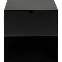 Joliet Sängbord 30x25 cm Svart