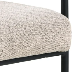 Jordaan Karmstol Monza tyg Beige