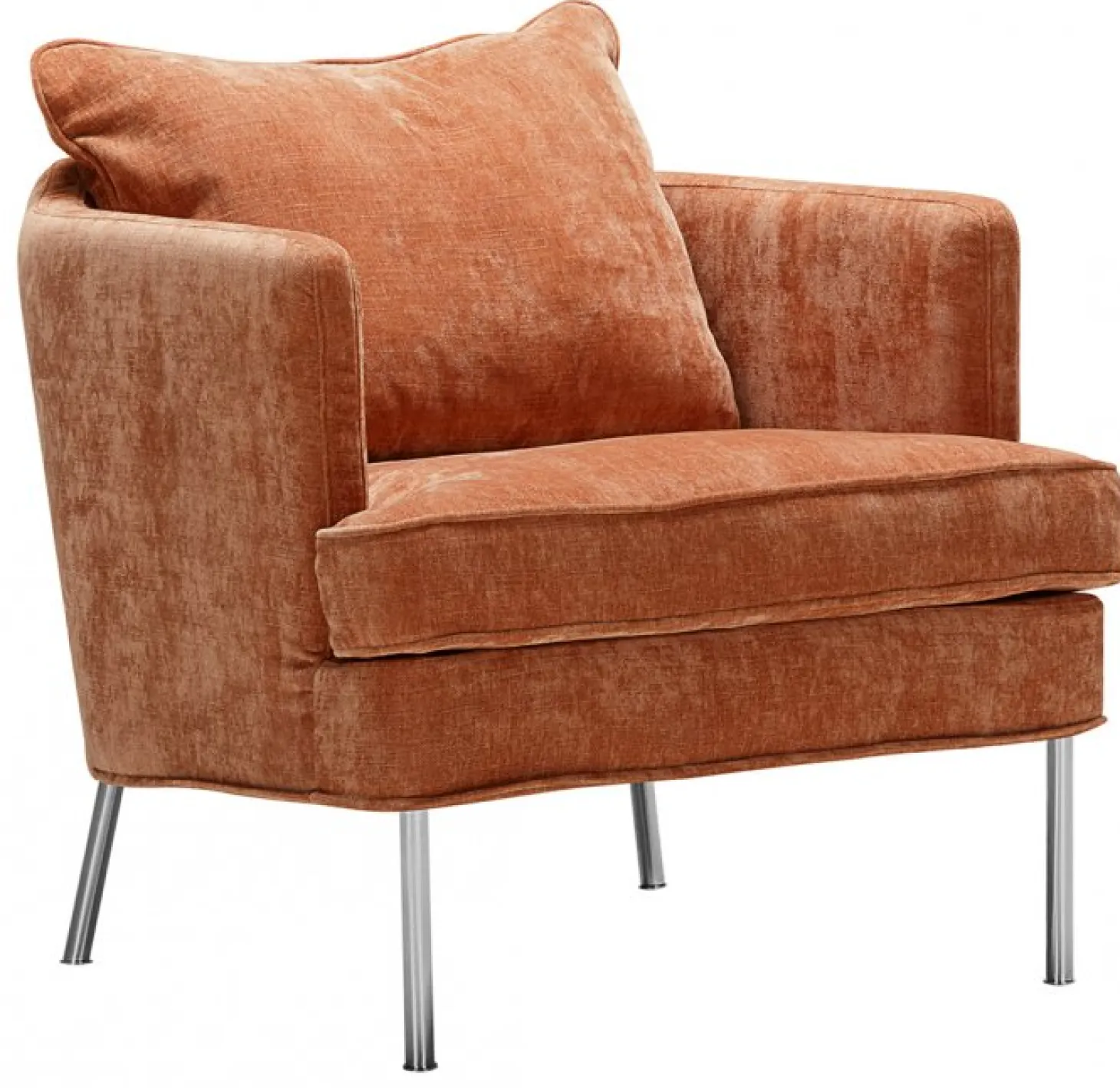 Julia Fåtölj Wildflower Pale Rust
