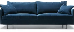 Julia 3-sits XL Soffa Classic Velvet D. Blue