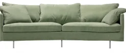 Julia 3-sits XL Svängd Soffa Big Cushions