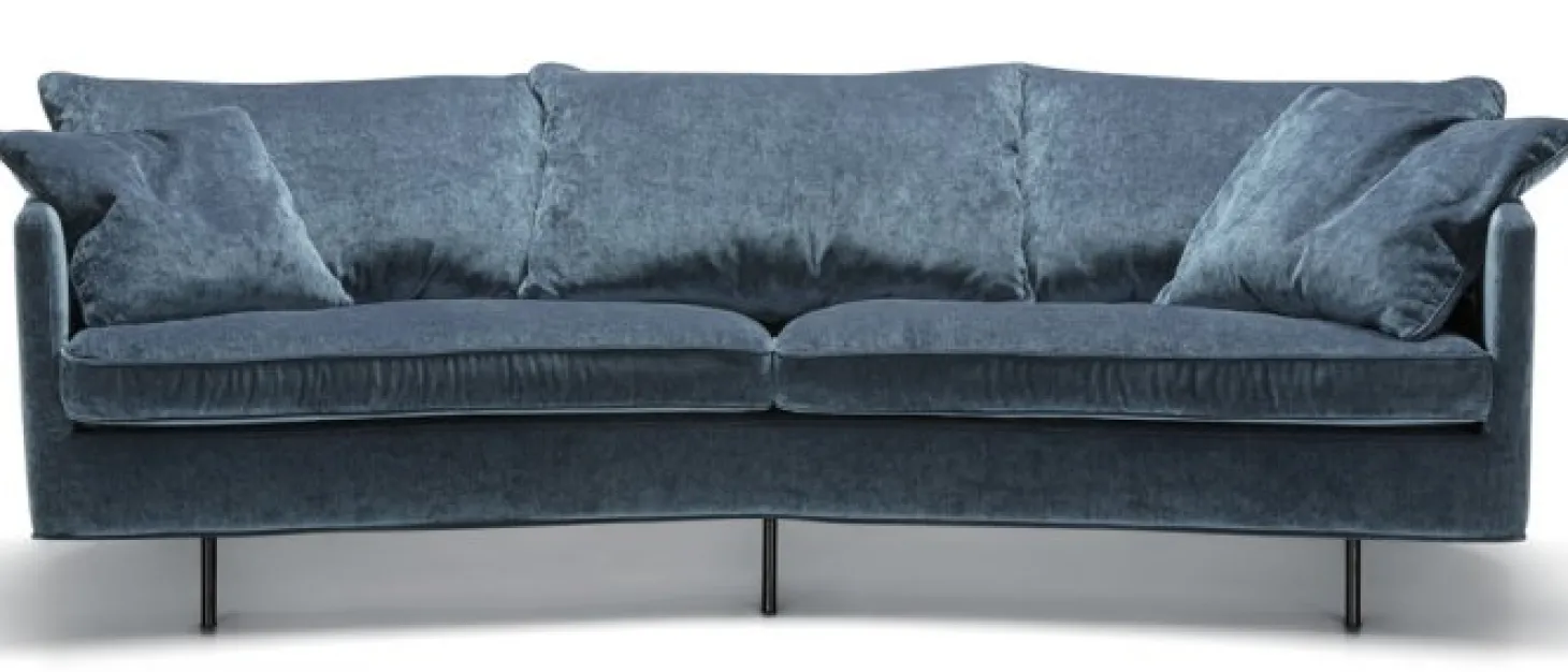 Julia 3-sits XL Svängd Soffa Elyot D. Blue