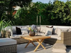 Julita Soffbord 90x90 Teak