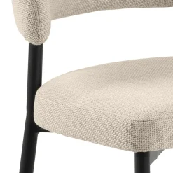 Kaley Matstol Basel tyg Beige