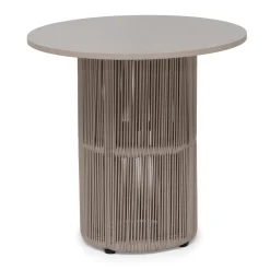 Kattvik Utesidobord Ø46 cm Grå