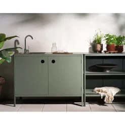 Kelia Utekök Med diskbänk & kran Nordic Green