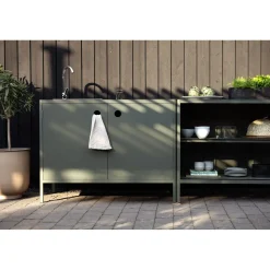 Kelia Utekök Med dörrar Nordic Green