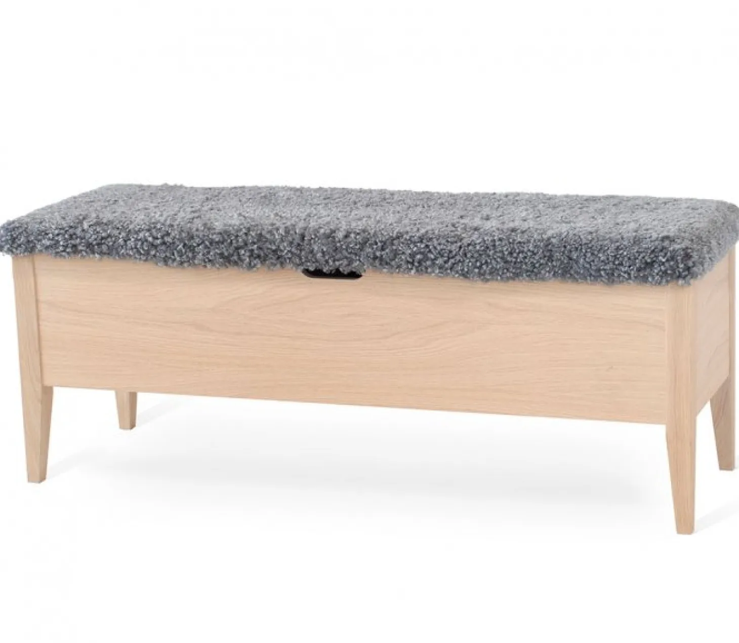 Klinte Bänk 120 Vitoljad Ek
