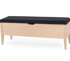 Klinte Bänk 120 Vitoljad Ek