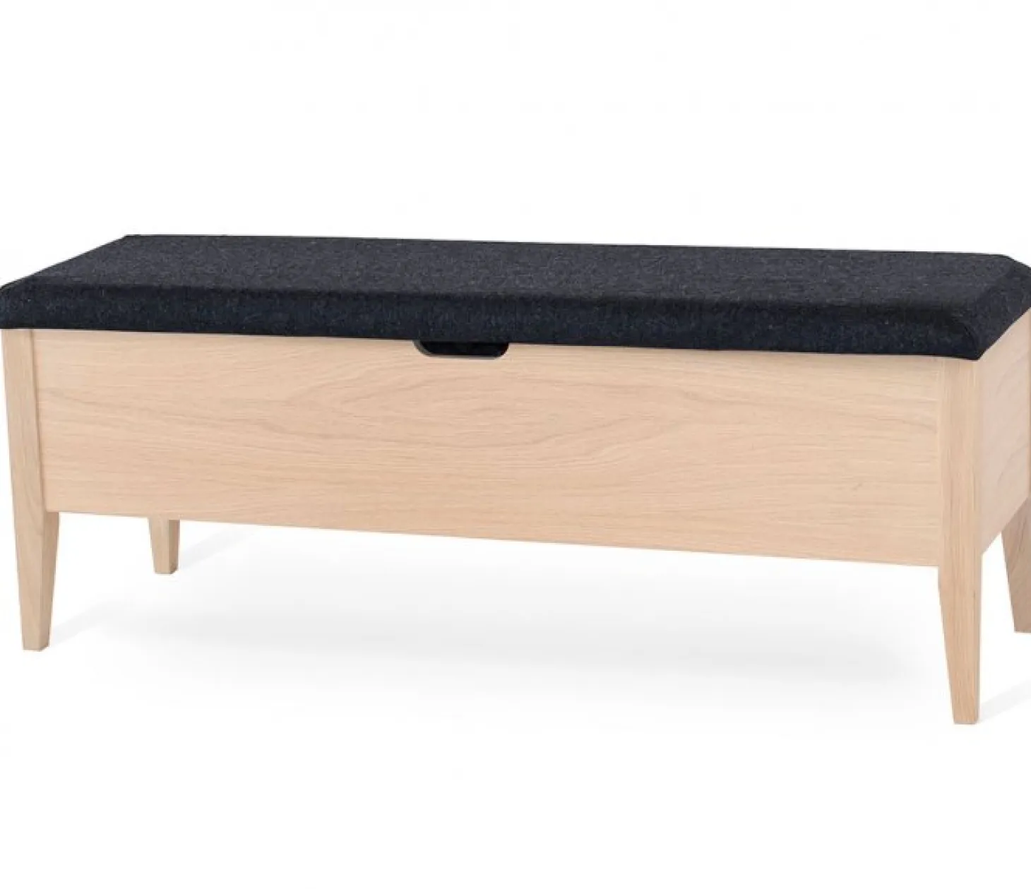 Klinte Bänk 120 Vitoljad Ek