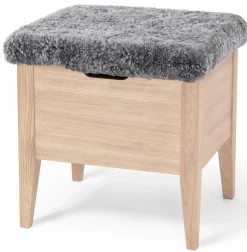Klinte Bänk 45 Vitoljad Ek