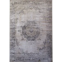 Konred Beige Konstsilkesmatta