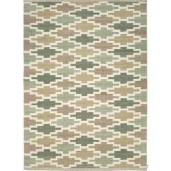 Korsnäs Matta Grönbeige