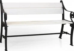 Köpenhamn Soffa 130 cm Svart/Vit
