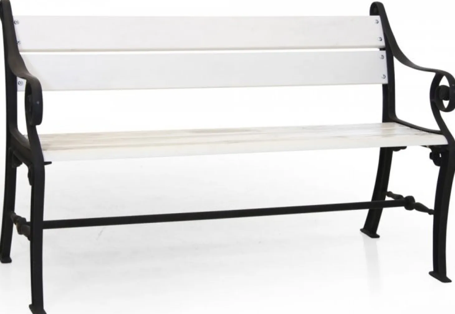 Köpenhamn Soffa 130 cm Svart/Vit
