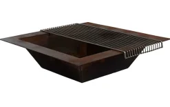 Kummin Grillinsats 80x80 cm Corten