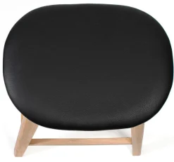 Kyoto Barpall Oljad Ek, Svart läder