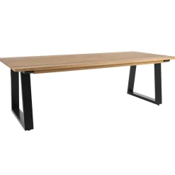 Laurion Matbord 230x100 cm Teak/Svart