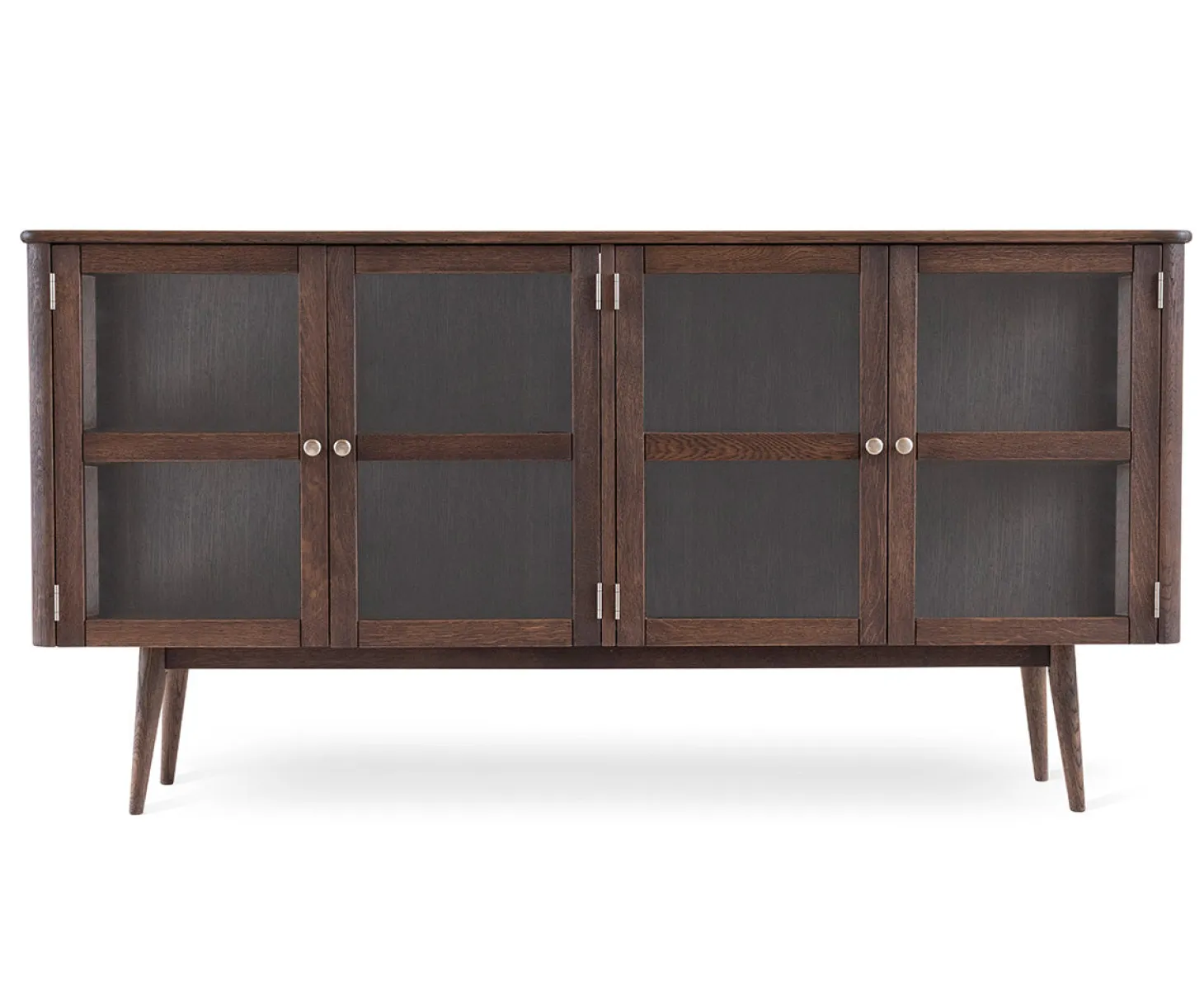 Löderup Sideboard Vitrin Rökbetsad Ek