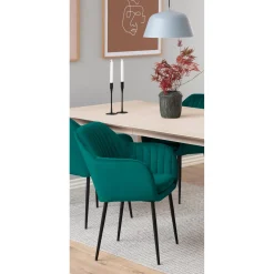 Le Havre Karmstol Vic tyg Grön