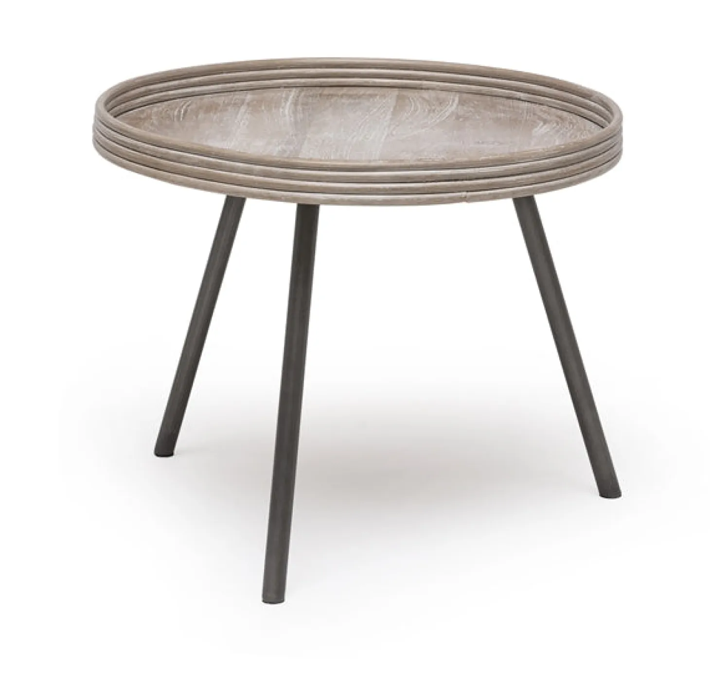 Leicester Utebord 50 cm Grå