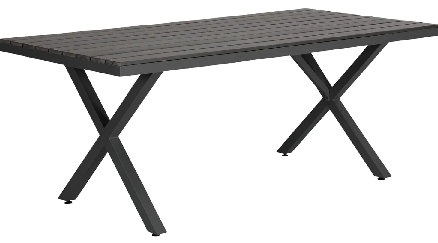 Leone Bord 200x100 cm Svart/Grå