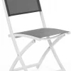 Leone Fällstol Matt Vit/Grå