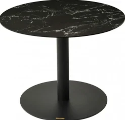 Levang Sidobord Rund 60cm Svart