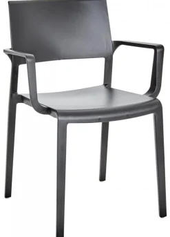 Lilibet Karmstol Grå