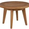 Lilja Sidobord Rund 50 cm Teak