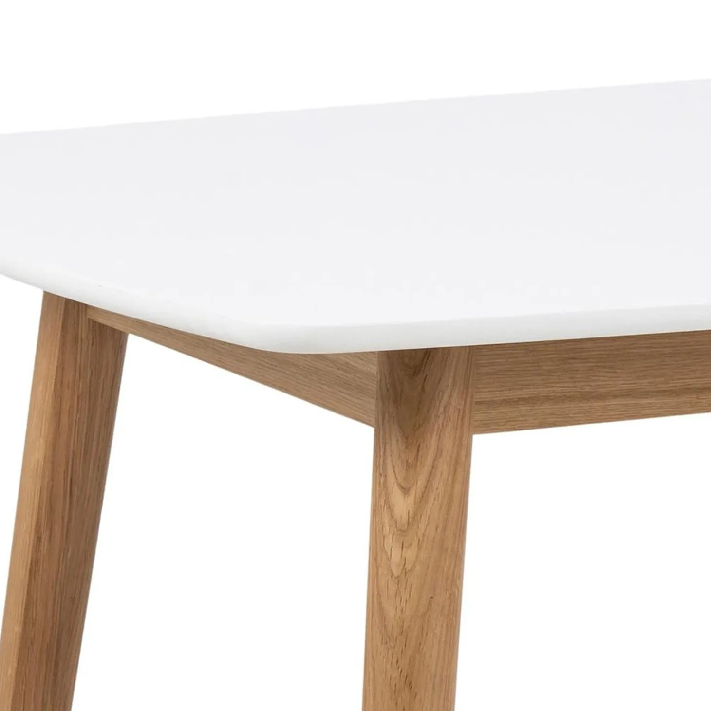 Lillesand Matbord 150x80 cm Vit/Ek