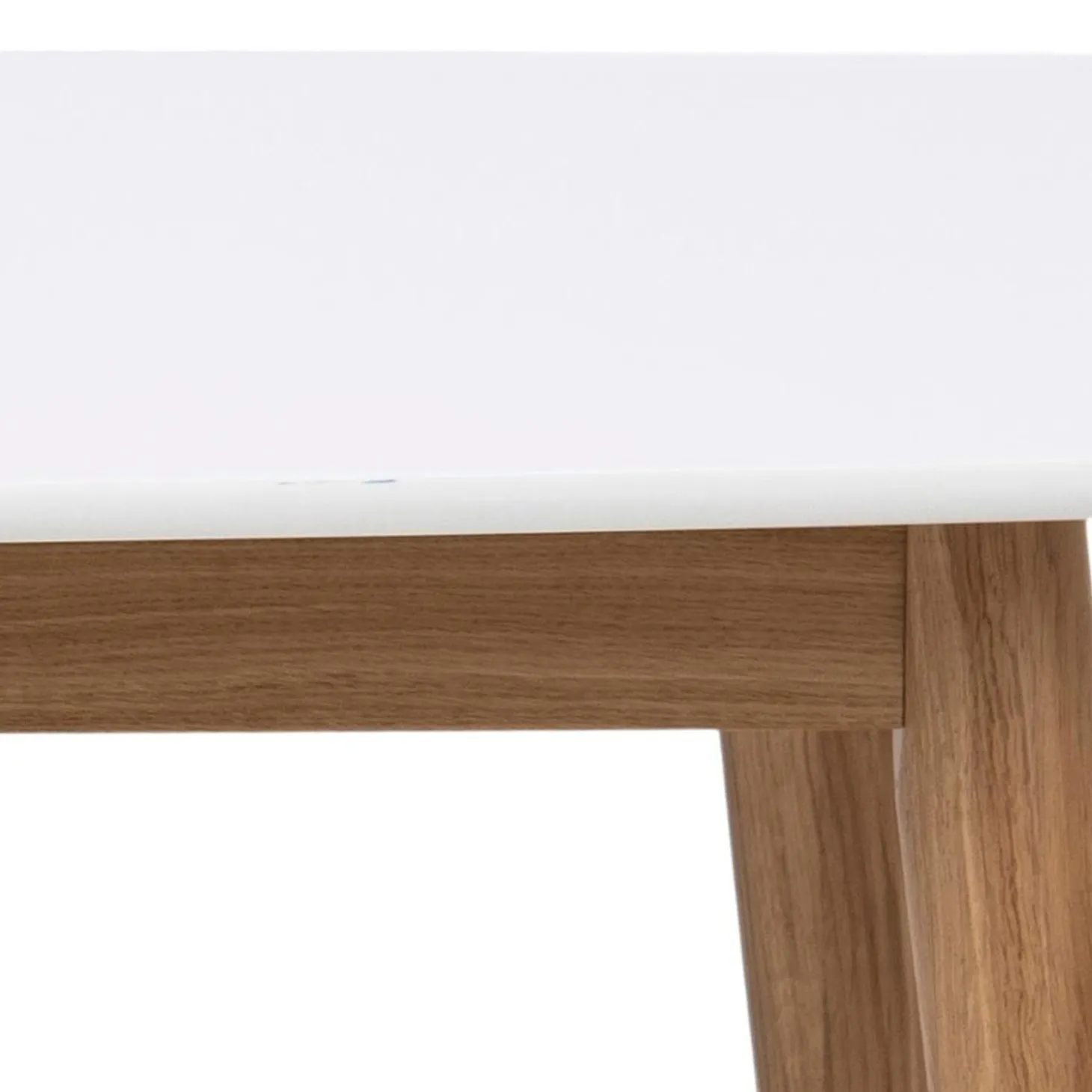 Lillesand Matbord 150x80 cm Vit/Ek