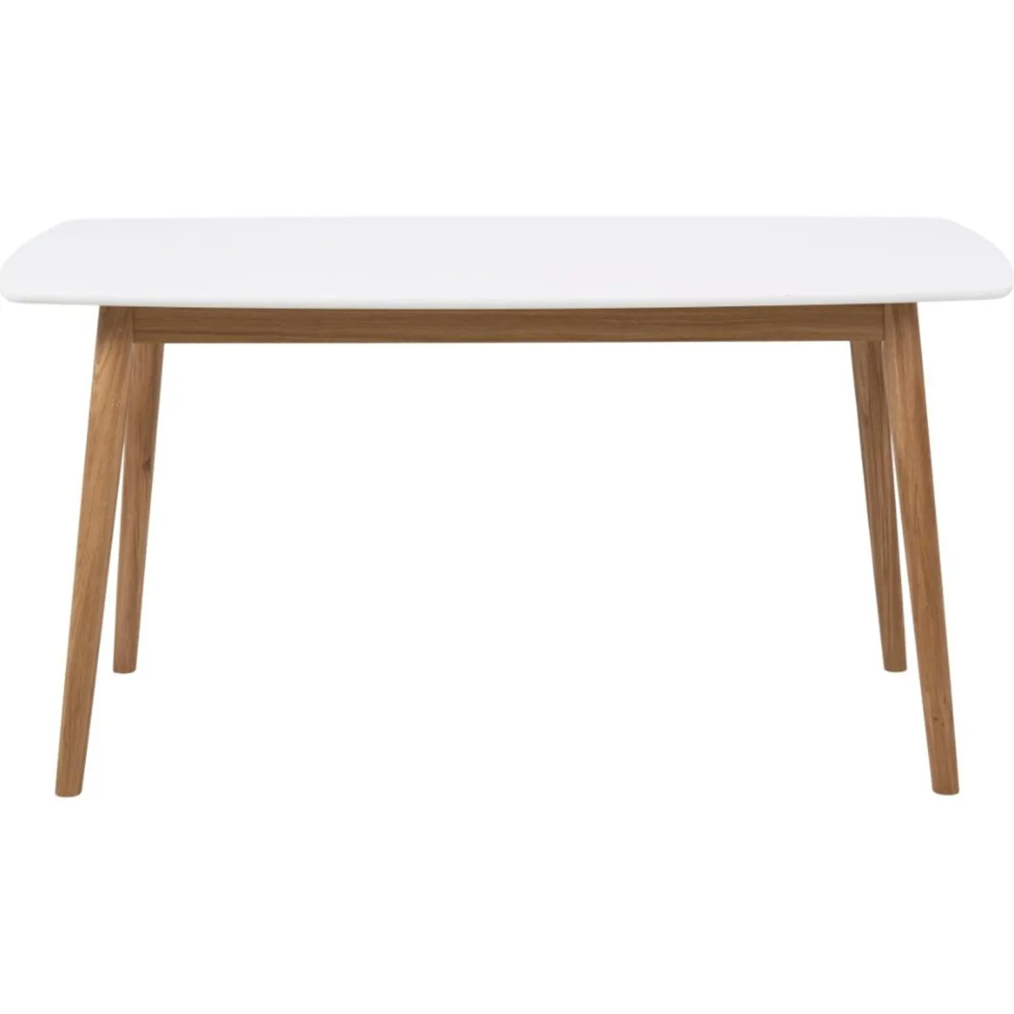Lillesand Matbord 150x80 cm Vit/Ek