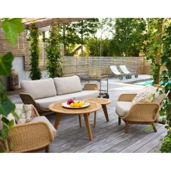 Lily 2,5-sits Soffa 202x79 cm Beige