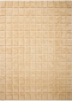 Loha Spårbar Matta Ljusbeige